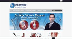Desktop Screenshot of drjorgesanchezmarquez.com