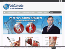 Tablet Screenshot of drjorgesanchezmarquez.com